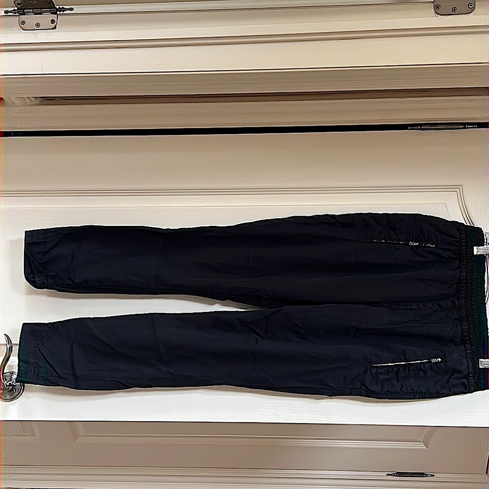 Black jogger pants